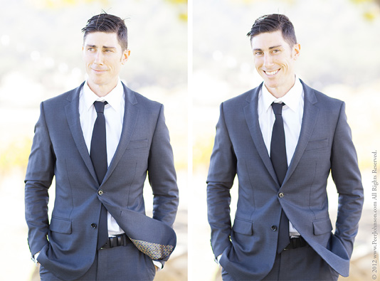 Groom at HammerSky Vineyards Groom HammerSky
