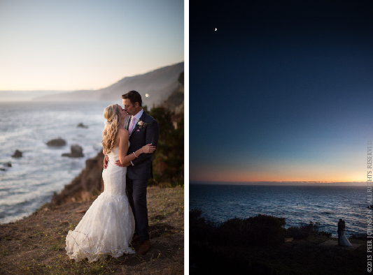 Wind and Sea Wedding Sunset