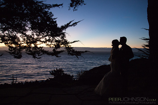 Big Sur Wedding Sunset