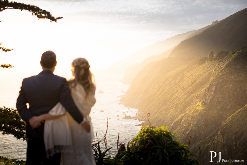 boho big sur wedding