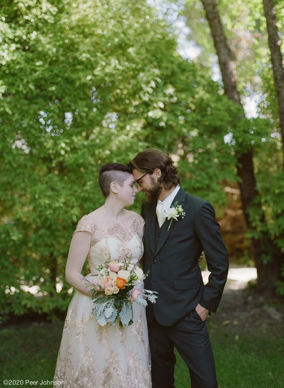 Cambria Pines Lodge Bride Groom