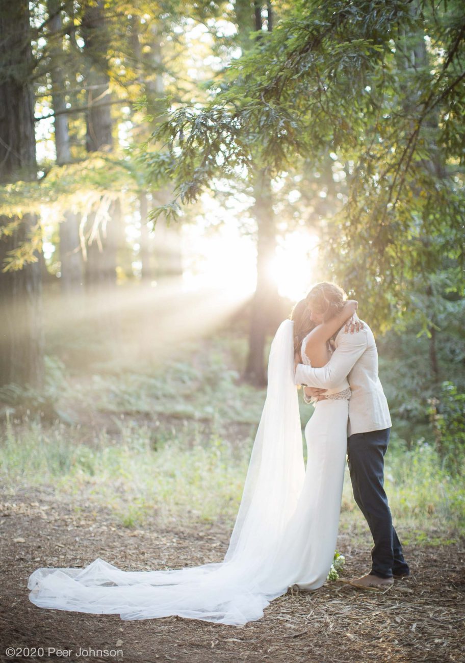 Redwood elopement Big Sur Post Ranch Inn.