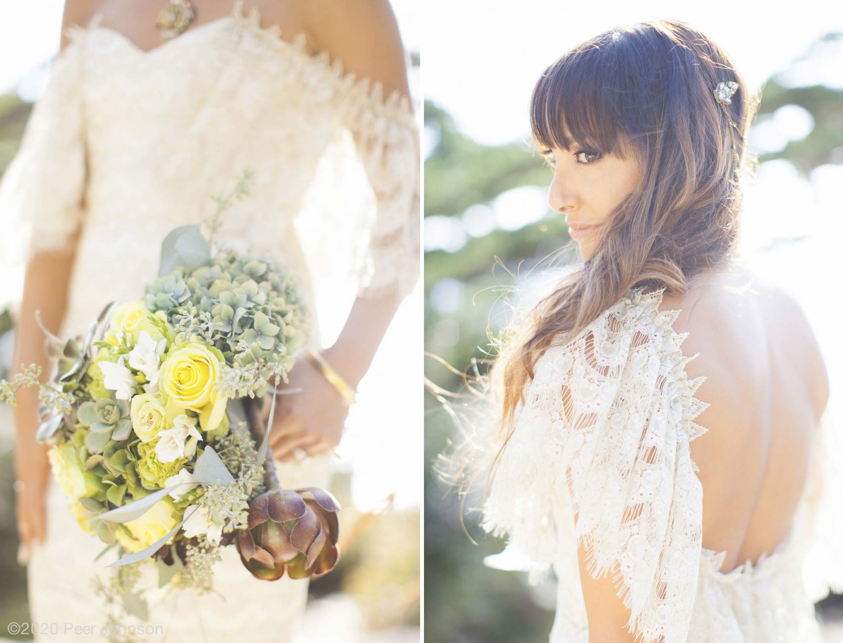 Wedding details at Wind and Sea Big Sur