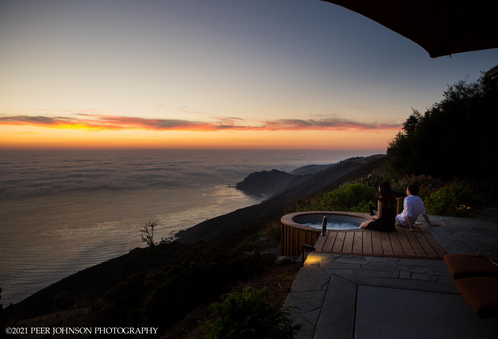 Cooper House in Big Sur.